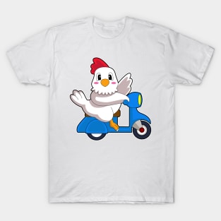 Chicken Scooter T-Shirt